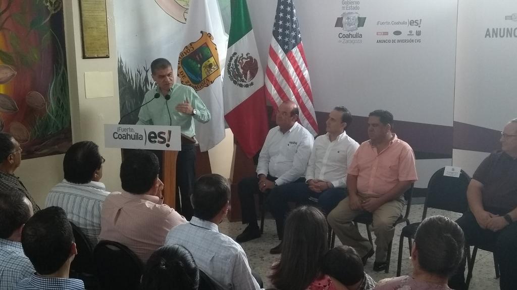 Anuncian inversión de 5 mdd en instalación de CVG en Morelos