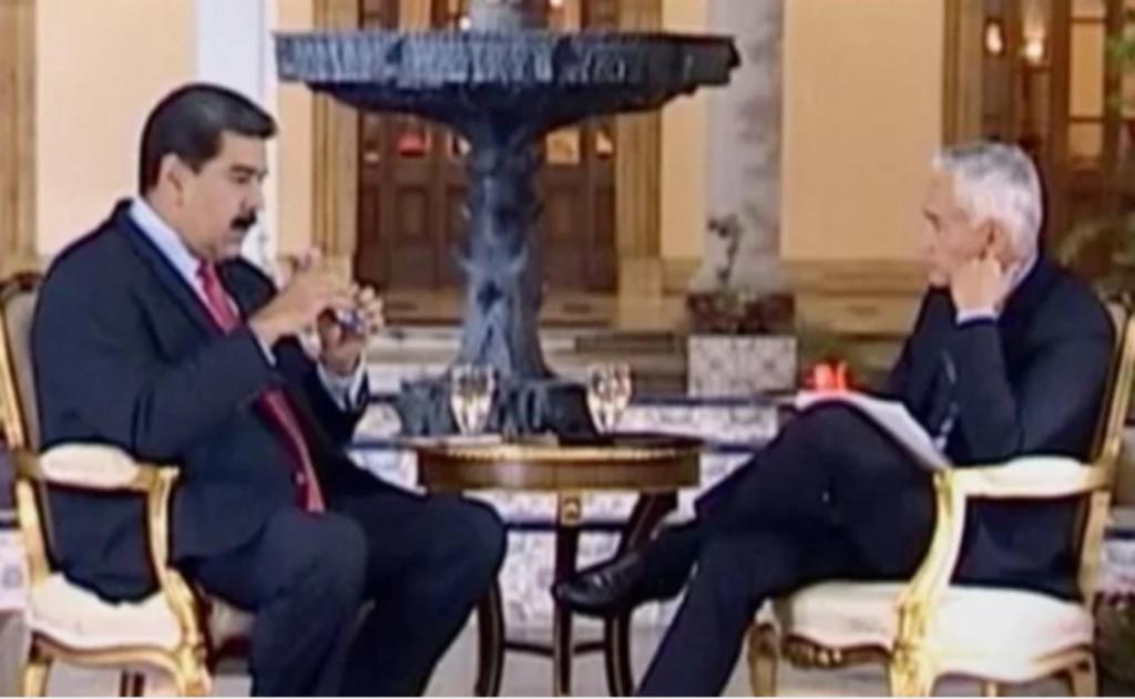 Recuperan entrevista de Jorge Ramos a Maduro