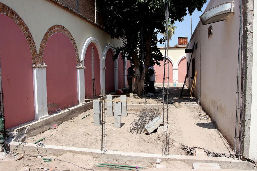 Avanza rehabilitación de Funeraria DIF Torreón