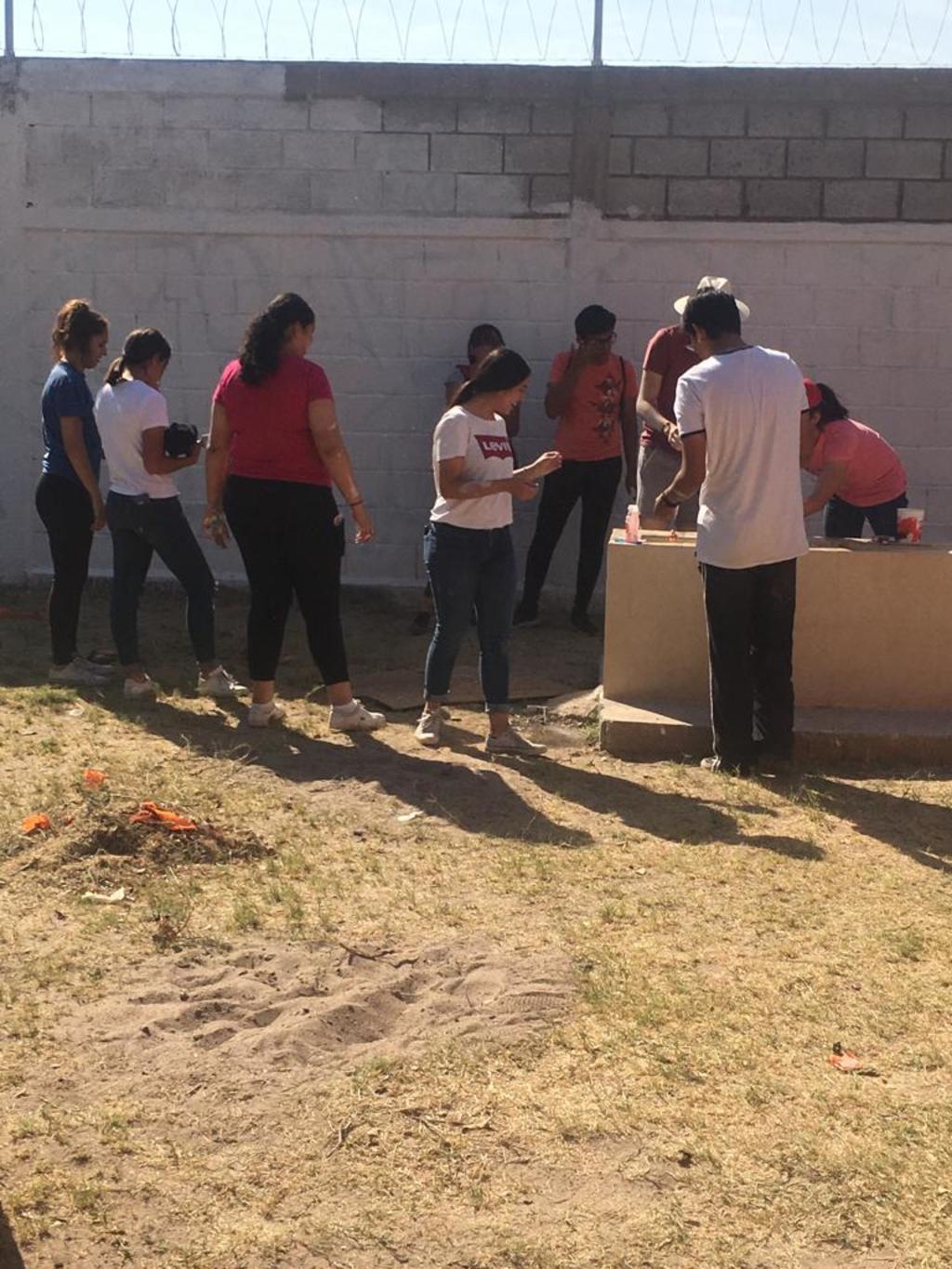 Mejoran escuela en la colonia Brauilio Fernández