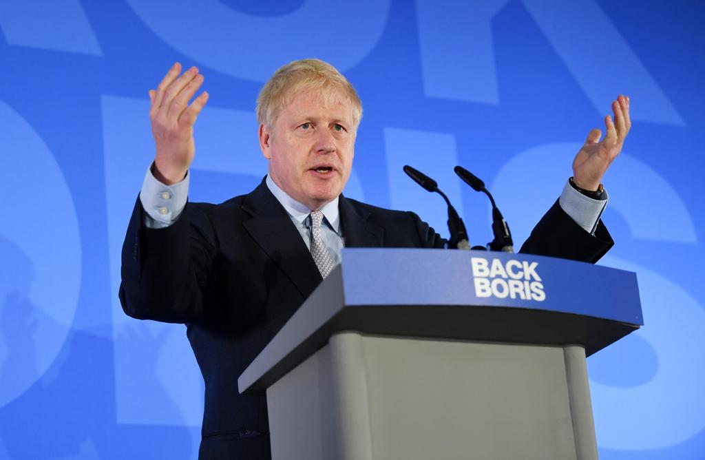 Boris Johnson avanza tras primera votación para suceder a Theresa May