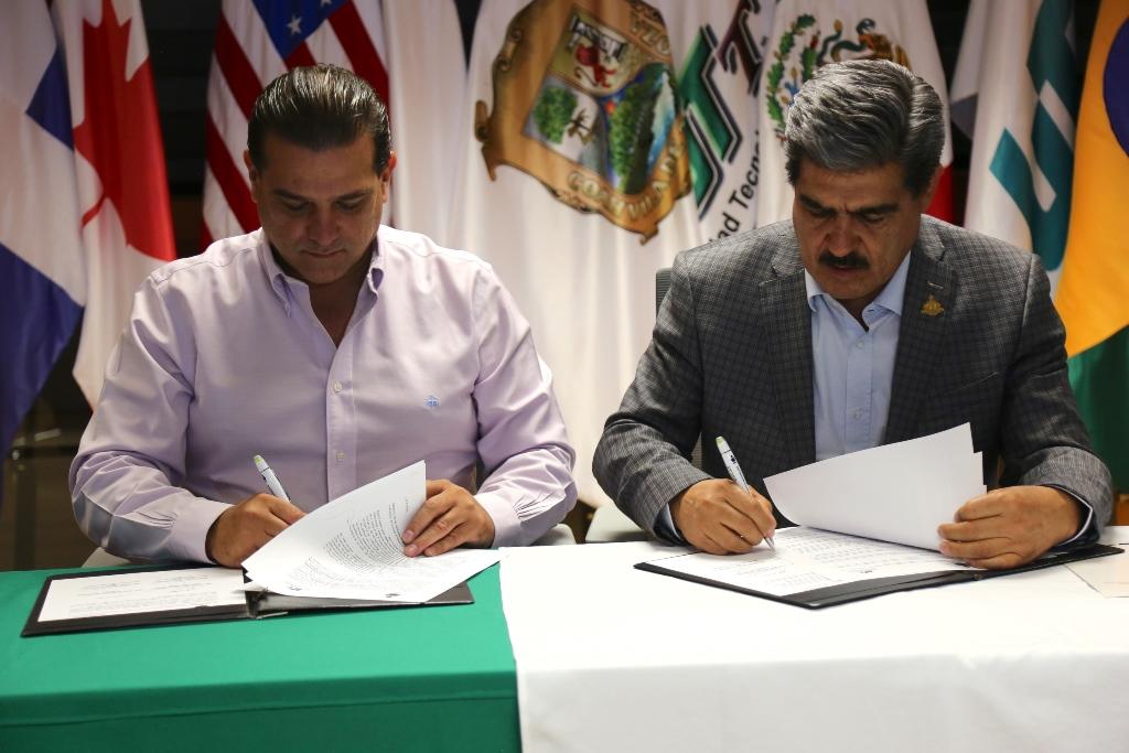 Firman convenio el IEEA y la Universidad Tecnológica de Torreón