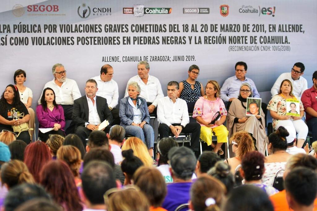 El Estado falló: Riquelme; promete apoyo a familias de víctimas de Allende