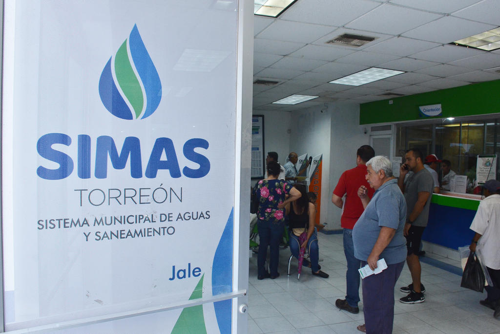 Estímulos fiscales para morosos de SIMAS Torreón se extienden todo el año