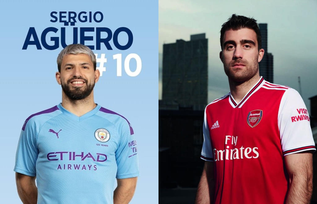 Manchester City y Arsenal presentan jerseys