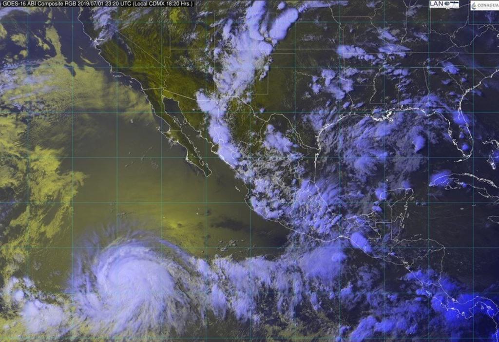 Tormenta tropical Bárbara ya es huracán categoría 1
