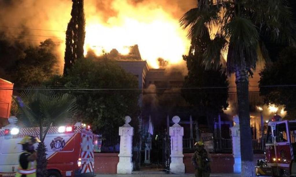 Imposible recuperación de casa histórica en Saltillo tras incendio