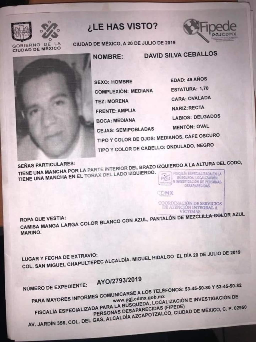 Reportan desaparición de dirigente panista en alcaldía de CDMX