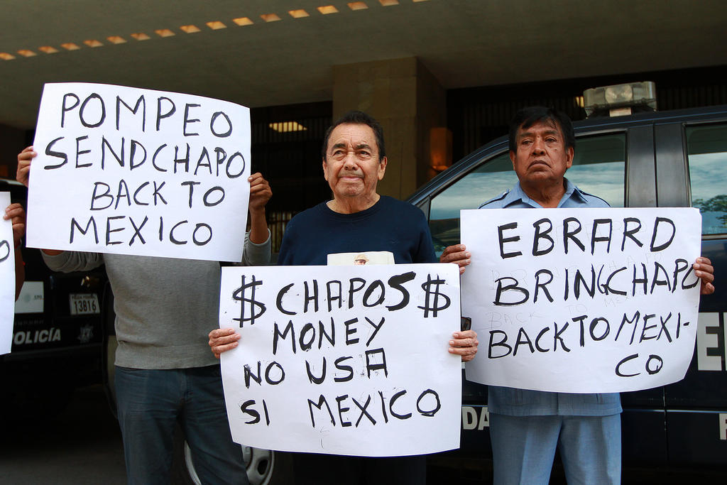 Descartan regreso de 'El Chapo' Guzmán a México
