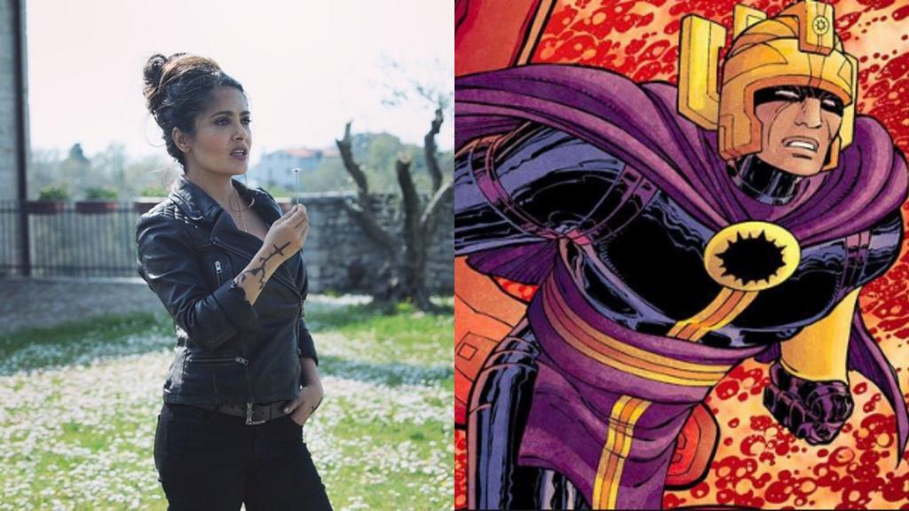 Salma Hayek se une al Universo Marvel como 'Ajak'