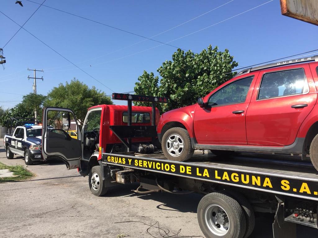Recuperan camioneta con reporte de robo en Torreón