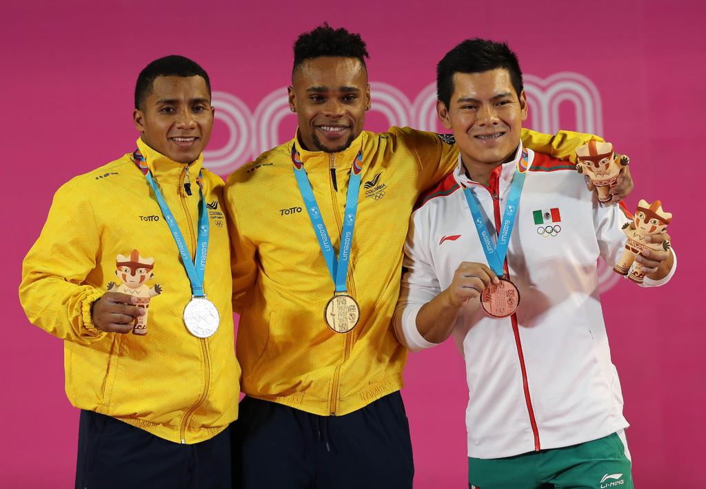 Mexicano Antonio Vásquez gana bronce en levantamiento de pesas