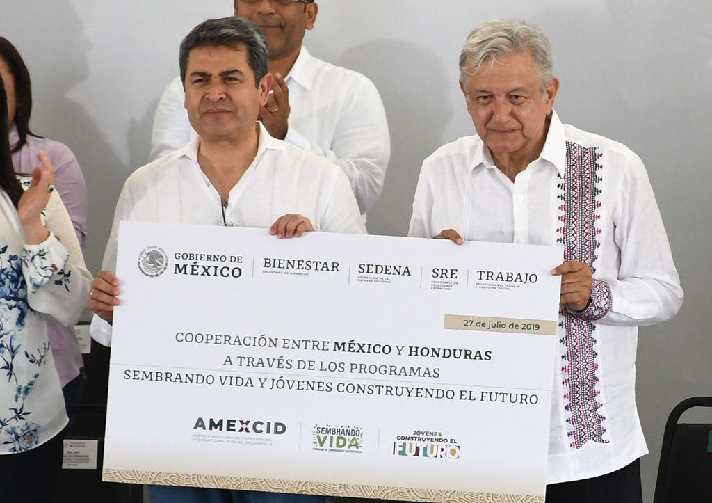 México y Honduras, a construirán 'muro de prosperidad y oportunidad'