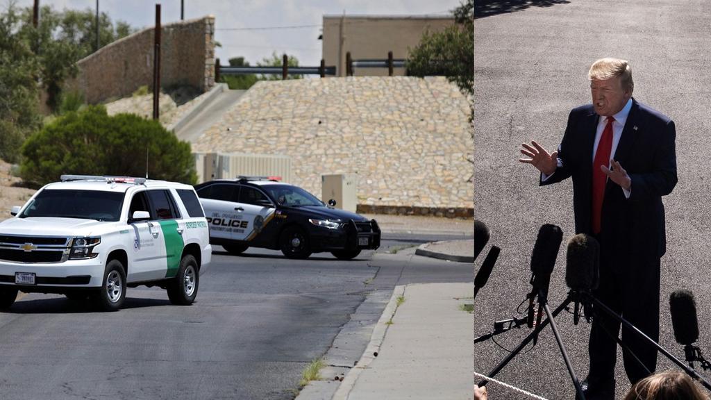 Donald Trump envía mensaje de apoyo tras tiroteo en El Paso