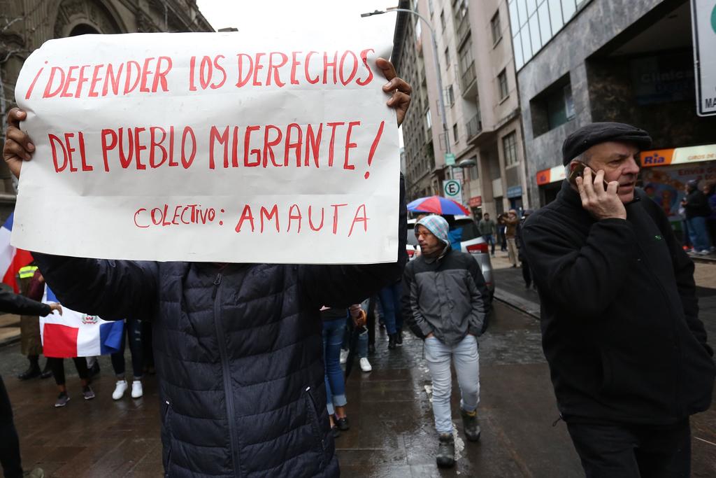 Niegan en Chile autorización a marcha contra inmigrantes