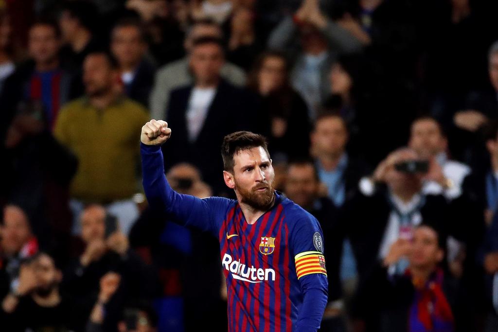 Eligen gol de Messi como el mejor de la temporada en UEFA