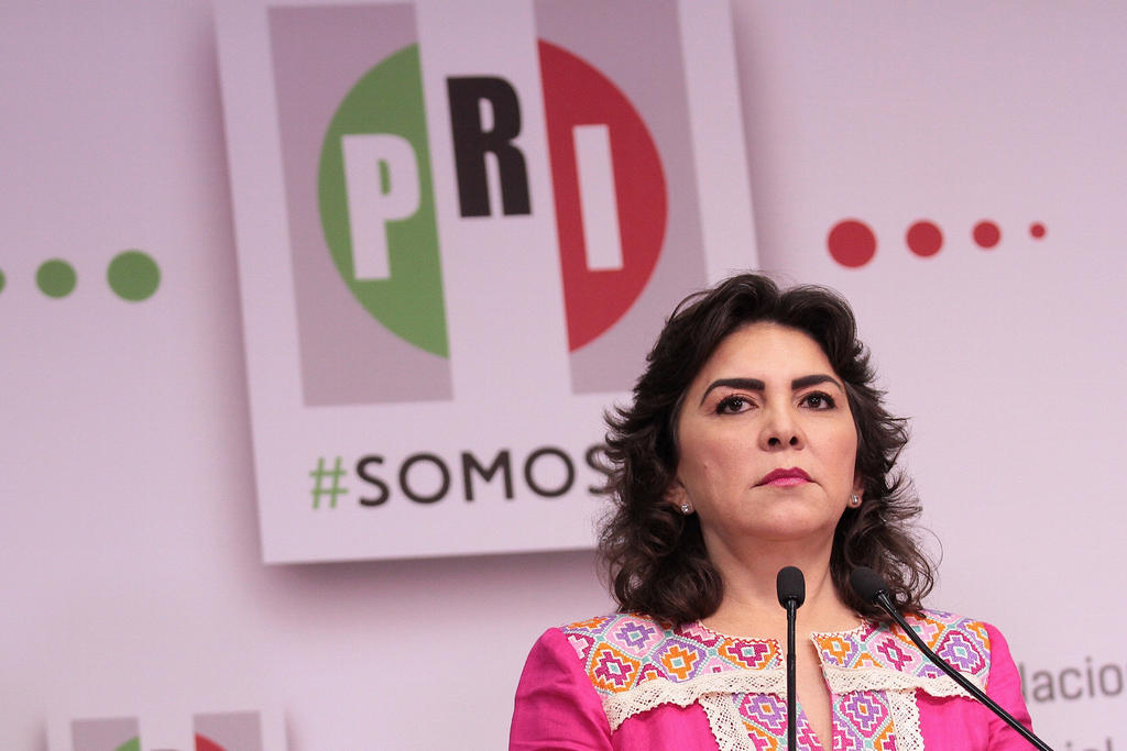 Ivonne Ortega denuncia irregularidades en proceso interno del PRI