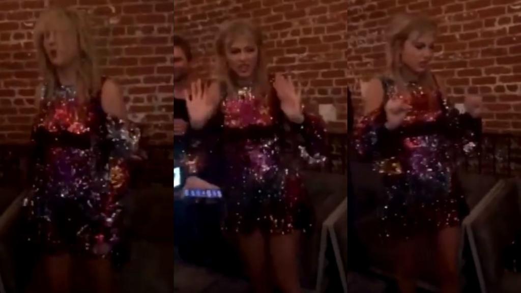 Taylor Swift se vuelve tendencia tras una noche de fiesta en bar
