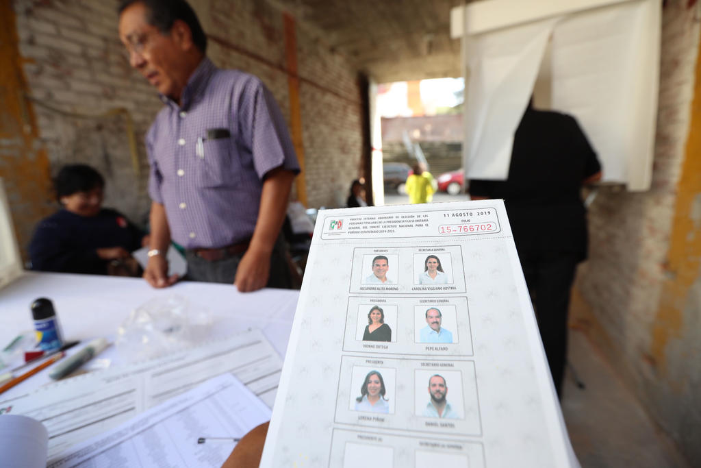Al mediodía, suman 1.6 millones de votos contabilizados en elección del PRI