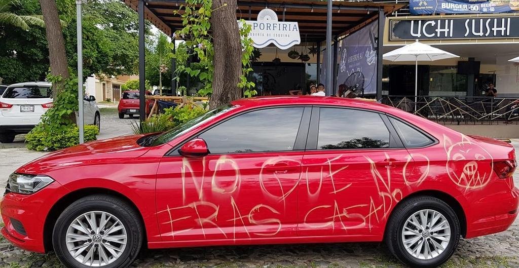 'No que no eras casado', rayan auto de hombre en Colima