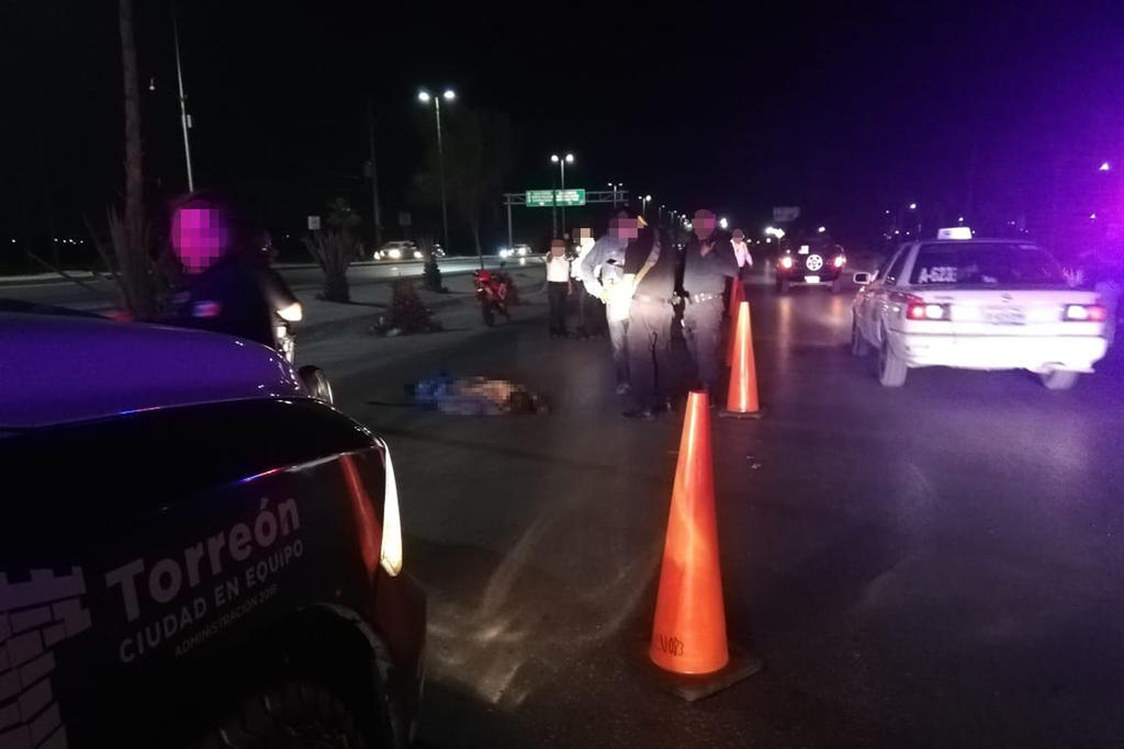 Muere ciclista arrollado sobre Periférico de Torreón