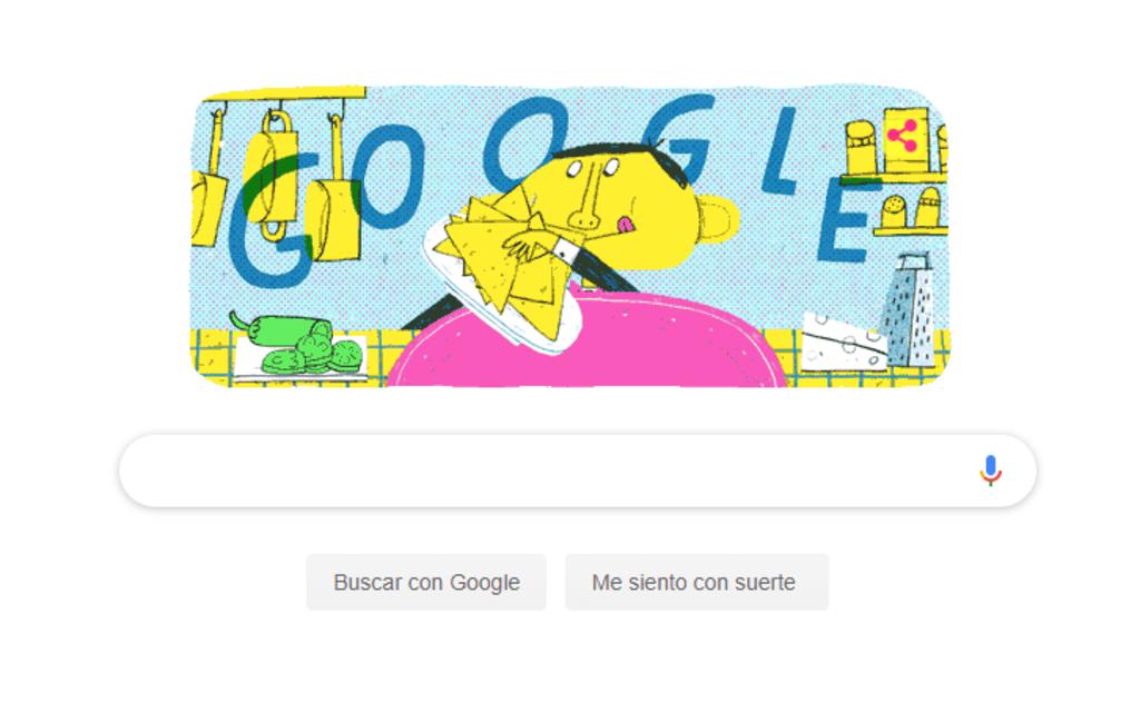 Google celebra al creador de los 'nachos' a 124 años de su nacimiento