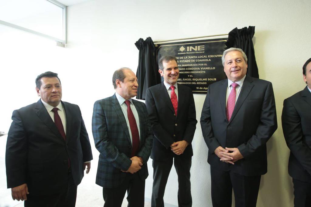 Inaugura INE nuevo edificio en Coahuila