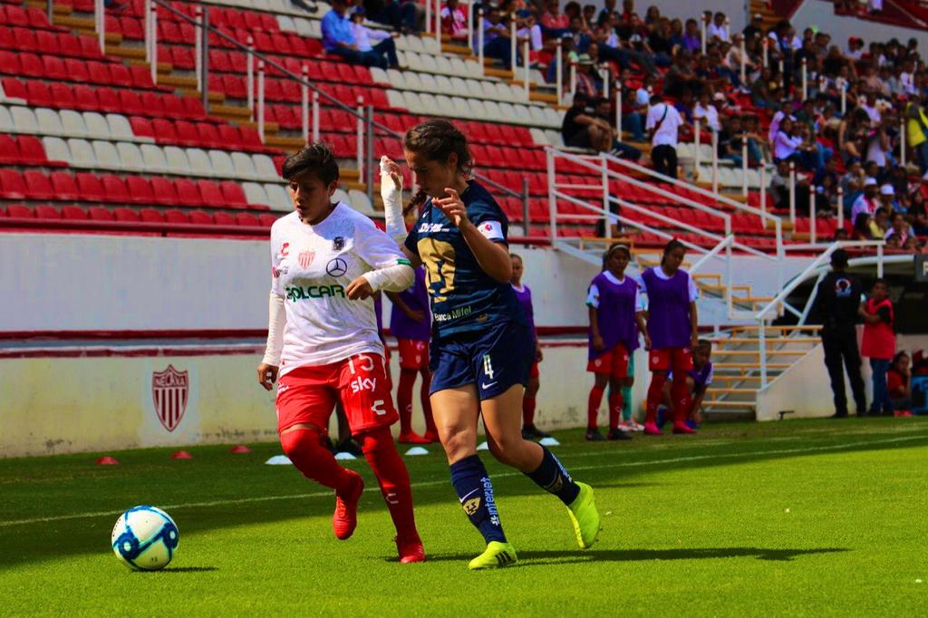 Necaxa suma primer punto en la Liga MX Femenil
