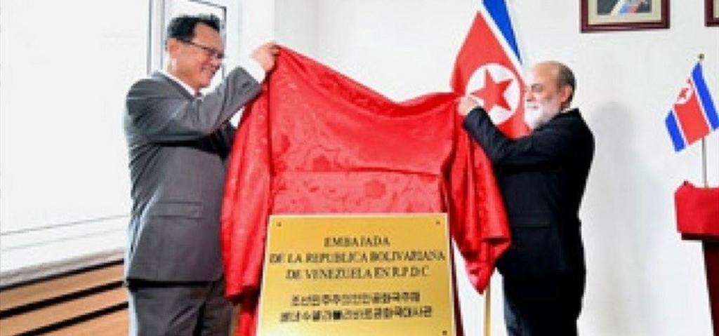 Abre Venezuela embajada en Corea del Norte