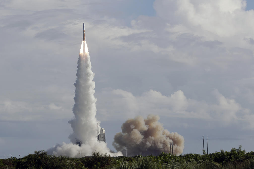 Cohete coloca en órbita poderoso satélite GPS