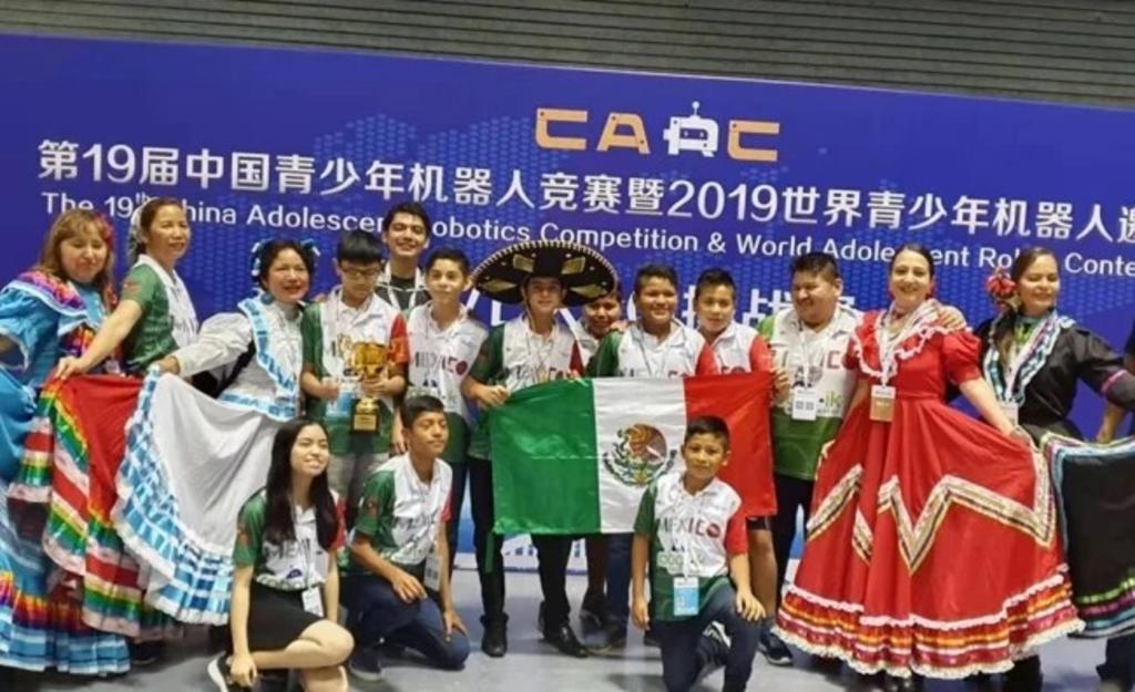 Tamaulipas y Veracruz arrasan en torneo de robótica en China