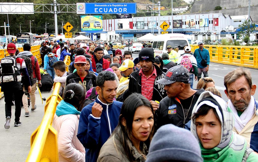 Hasta 10 mil venezolanos buscarán entrar a Ecuador