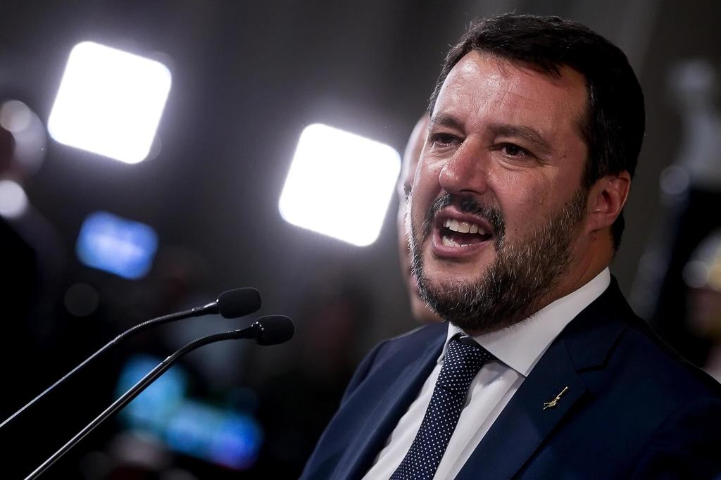 Pide Salvini elecciones en Italia; espera que el Gobierno M5S-PD 'no nazca'