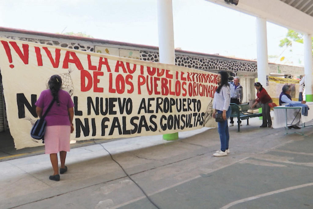 Pueblos indígenas presentan amparos contra Santa Lucía