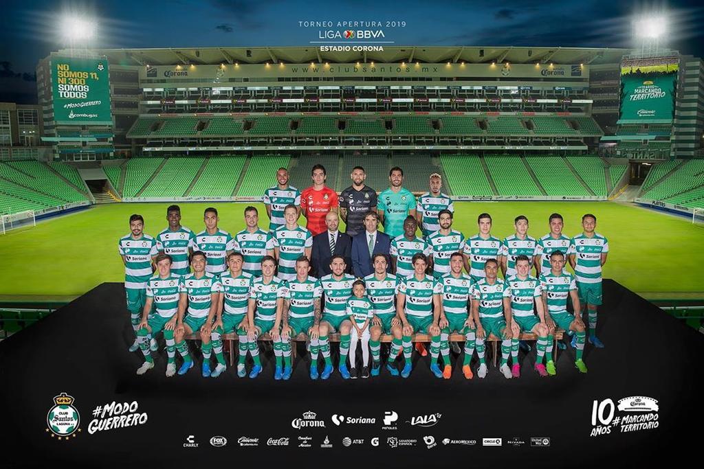 Santos presenta su fotografía oficial del Apertura 2019