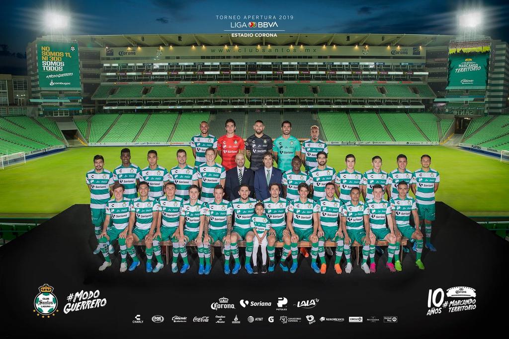 Santos se toma la foto oficial del Apertura 2019