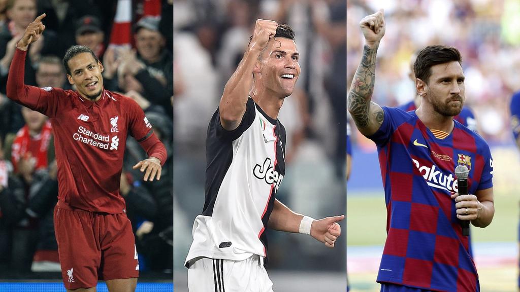 Cristiano, Messi y Van Dijk, finalistas aspirantes al The Best