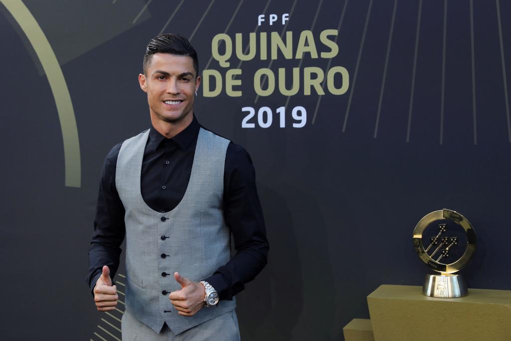 Cristiano es elegido el jugador del año en Quinas de Ouro