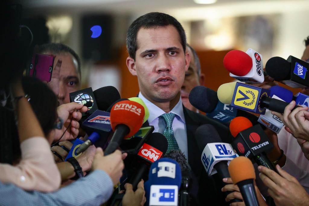 Asegura Guaidó que será presidente interino 'hasta lograr una elección'