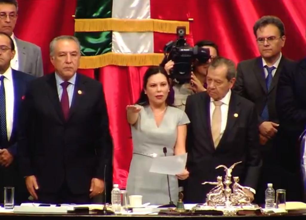 Avalan a Laura Rojas como presidenta de la Cámara de Diputados