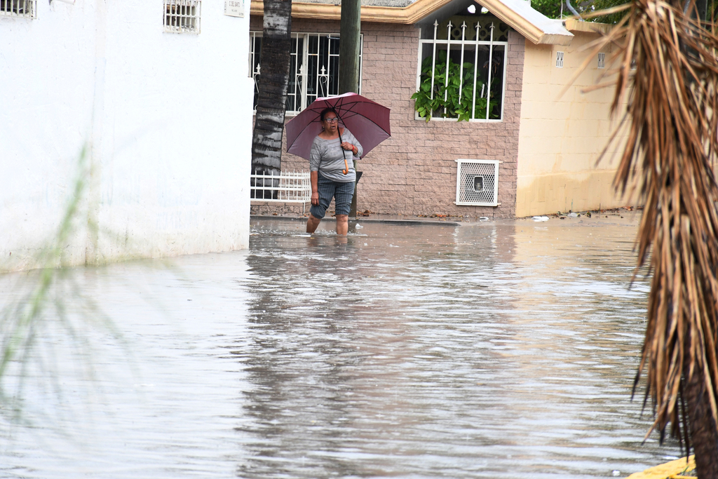 Reportan captación de 30 mm de lluvia en Torreón