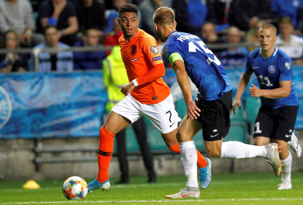 Holanda golea a Estonia en eliminatoria para la Euro 2020