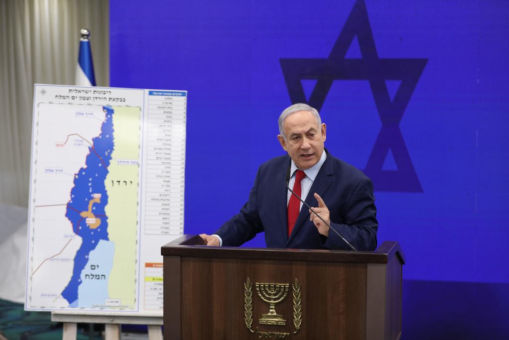 Promete Netanyahu soberanía sobre asentamientos