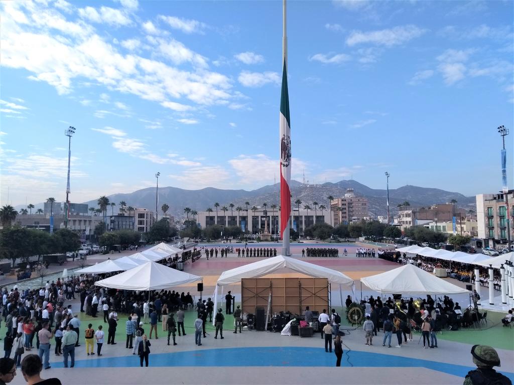 Conmemoran en Torreón gesta heroica de los Niños Héroes