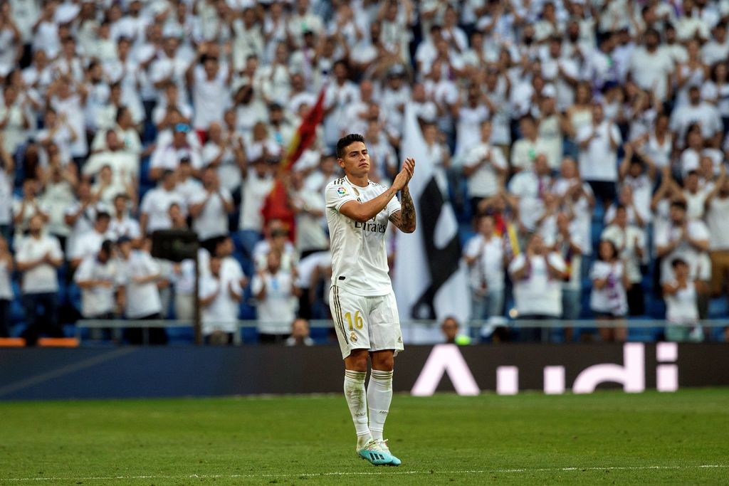James Rodríguez vive un segundo aire con el Real Madrid