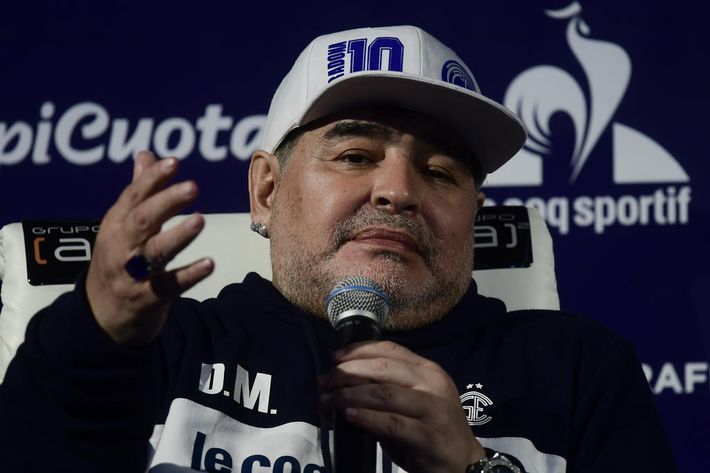 Maradona se ausenta del entrenamiento de Gimnasia