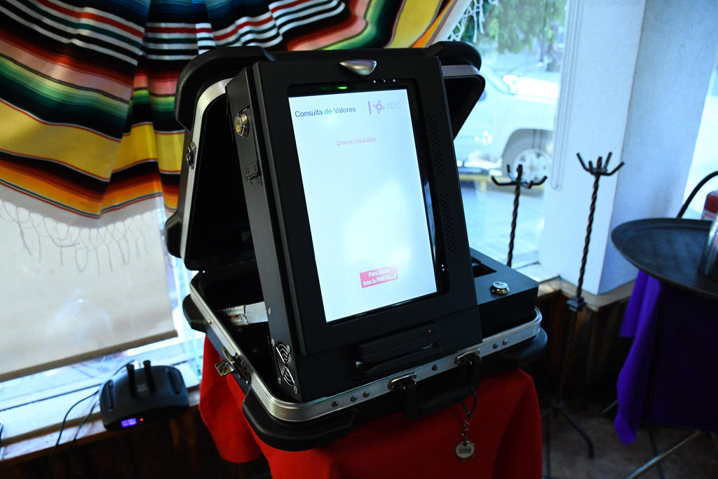 Coahuila y Jalisco, únicas entidades con urnas electrónicas
