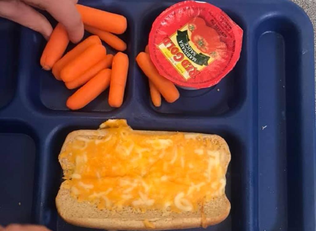 Desayuno escolar se hace viral