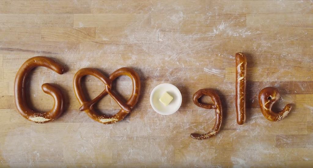 Google rinde homenaje al pretzel con un doodle