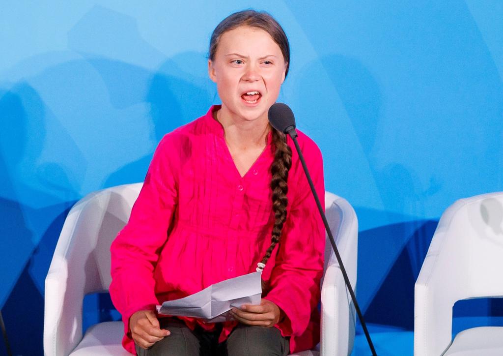 'El cambio viene, les guste o no', advierte Greta Thunberg a líderes mundiales